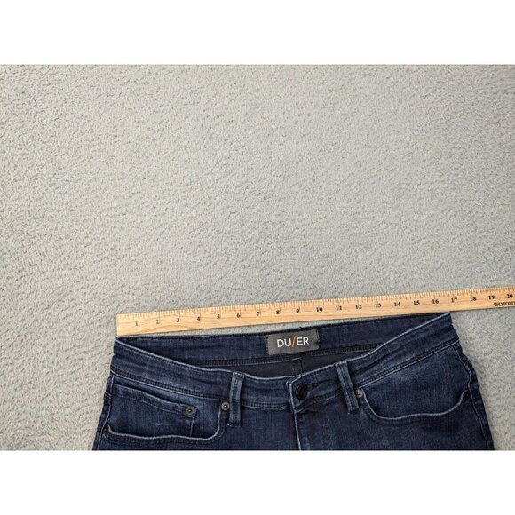 DU/ER Jeans Mens 34x30 L2X Slim Fit Technical Performance Denim Quick Dry Blue - Picture 8 of 14